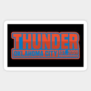 Oklahoma City Thunder 02 Magnet